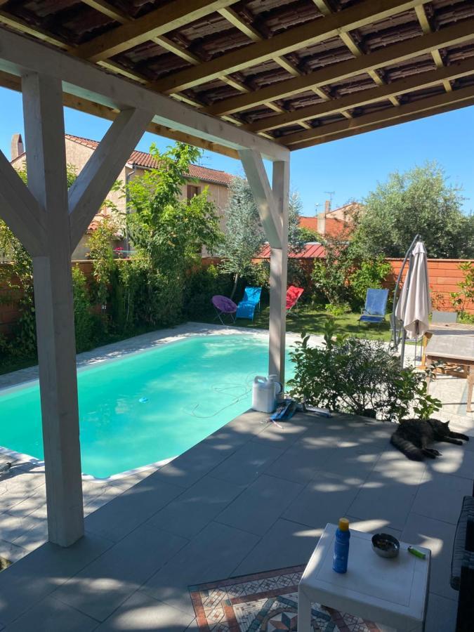 Cugnaux Toulouse Metropole Ouest Chambre Privee De Luxe - Sdb Wc Privee Terrasse Piscine Aqua Bike المظهر الخارجي الصورة