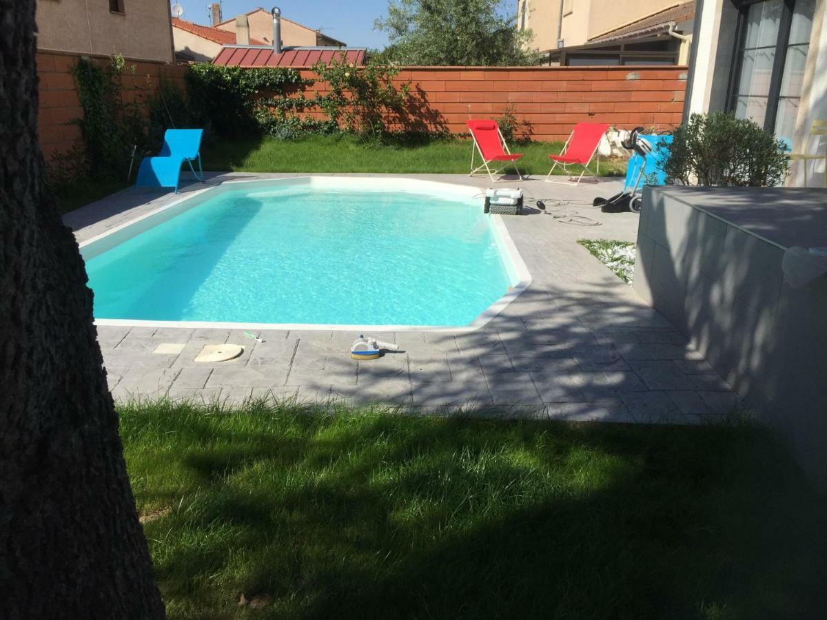 Cugnaux Toulouse Metropole Ouest Chambre Privee De Luxe - Sdb Wc Privee Terrasse Piscine Aqua Bike المظهر الخارجي الصورة