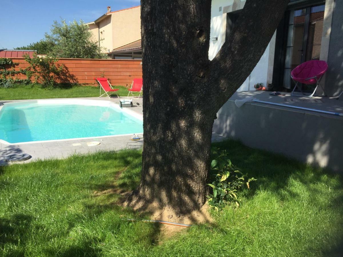 Cugnaux Toulouse Metropole Ouest Chambre Privee De Luxe - Sdb Wc Privee Terrasse Piscine Aqua Bike المظهر الخارجي الصورة