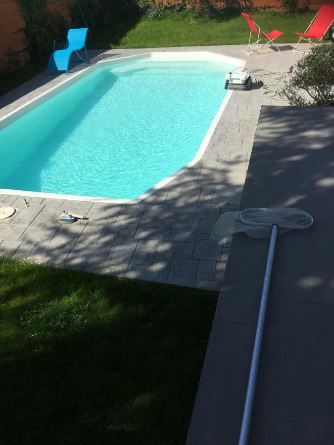 Cugnaux Toulouse Metropole Ouest Chambre Privee De Luxe - Sdb Wc Privee Terrasse Piscine Aqua Bike المظهر الخارجي الصورة